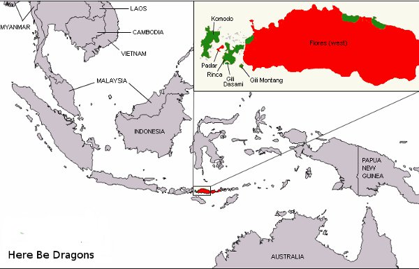 map of dragons